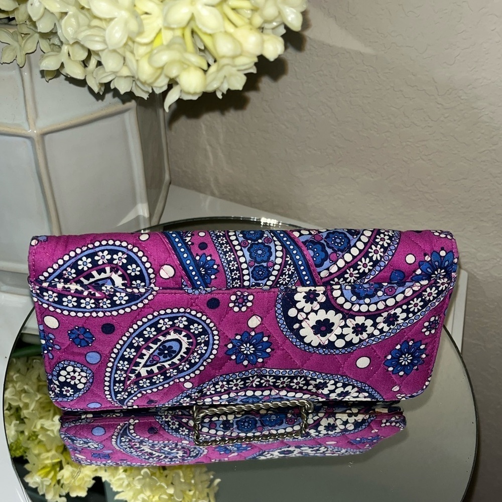 VERA BRADLEY BOYSENBERRY TRAVEL WALLET - Picture 3 of 11